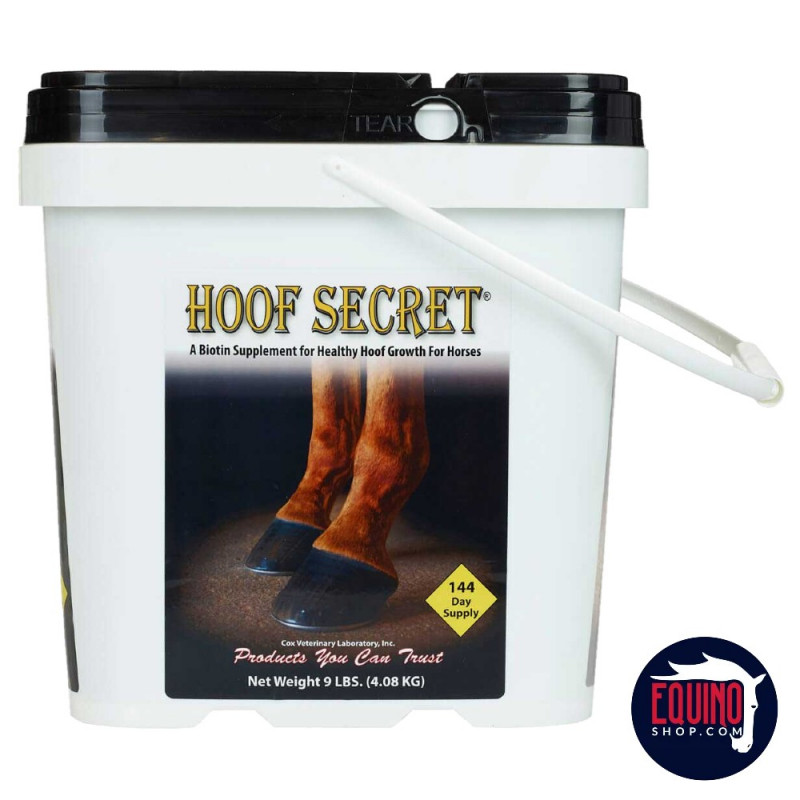 cubeta de hoof secret pellets  9 libras