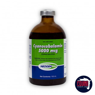 vitamina b12 500 cyanocobalamin para caballos